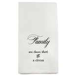 Circus Dishtowel w/tent