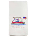 Freedom Boat Lake Oconee Dishtowel