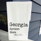 Georgia Spoken Here Dishtowel