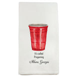 Pregaming Athens Dishtowel