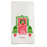 Red Door Lake Oconee Dishtowel