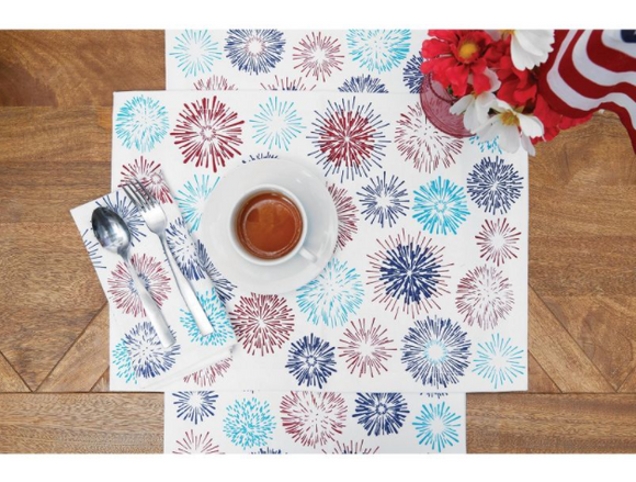 Firework Sparkle Placemat Set of 4