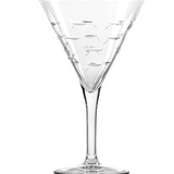 School of Fish 7.5oz Martini Glass