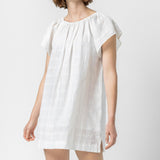 Flutter Sleeve Raglan Dress