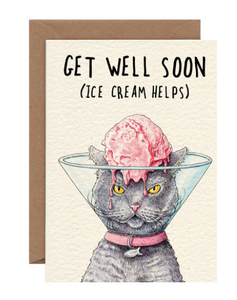 Get Well Soon Cat Card