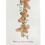 Gingerbread Antics Dish Towel