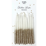 Glitter Beeswax Candles 4"