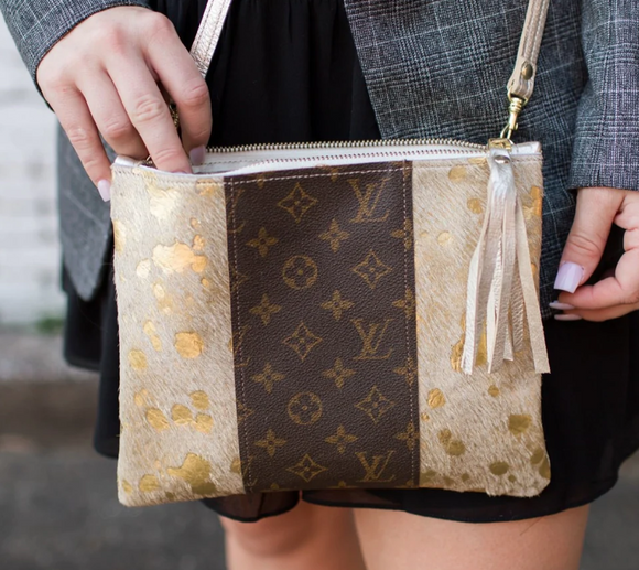 Caroline Crossbody | Upcycled LV