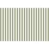 Green Ribbon Stripe Placemat