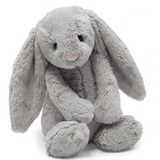 Bashful Grey Bunny Huge