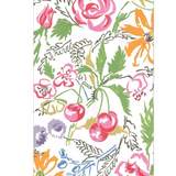 Cerise Floral Guest Towel