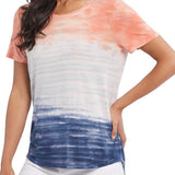 SS Crew Neck Top- Guava