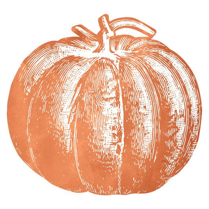 Die-Cut Pumpkin Placemat