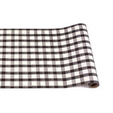 Black Painted Check Runner