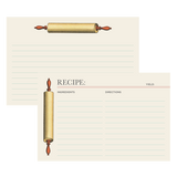 Rolling Pin Recipe Card