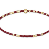 Hope Unwritten Bracelet- Wine