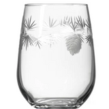 Icy Pine Stemless Wine Glass
