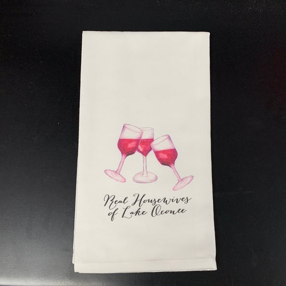 Real Housewives of Lake Oconee Dish Towel