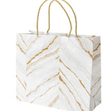 Gift Bag Large Marble Grey