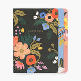 Assorted Set of 3 Lively Floral Notebooks