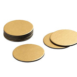 Coasters Gold Leather