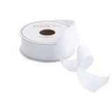 Grosgrain Narrow Ribbon | White