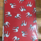 Scattered Bulldogs Paper Placemats
