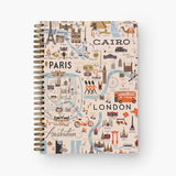 Bon Voyage Spiral Notebook
