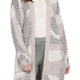 L/S Intarsia Sweater Cardigan