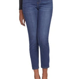 Audrey Icon Fit Pull On Ankle Jegging- Blue Dawn 8