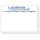 Slab Pad- LakeHouse (noun)