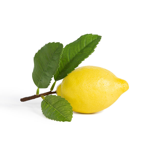 Lemon With Leaf