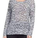 L/S Raglan Boat Neck Top- Icy Blue S
