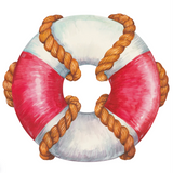 Die Cut Life Preserver Placemat