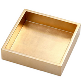Gold Lacquer Luncheon Napkin Holder