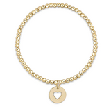 Classic Gold 3mm Bracelet | Love Gold Disc