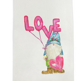 Love Balloons with Gnome Dish Towel