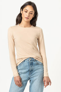 M: Long Sleeve Crew: Nude PA1115