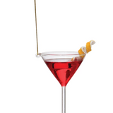 Glass Cocktail Ornament