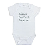 Newest Resident Lake Oconee Onesie 6M