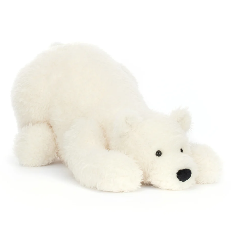 a white stuffed animal on a white background