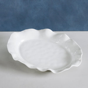 2408 Vida Havana Oval Platter (White)