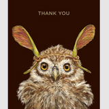 Thank You Owl Card