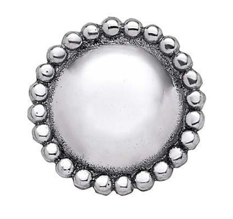 1906 Round Pearl Napkin Weight