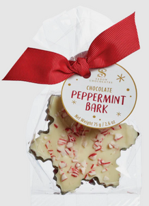 Peppermint Bark Snowflake 3pc Bag