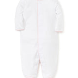 New Premier Basics White/Pink Footie