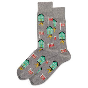 Realtor Socks- Grey