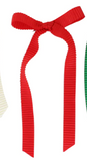 Pleated Longtail Satin Bow