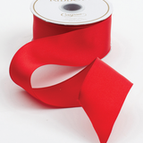 Wired Solid Satin Ribbon | Red