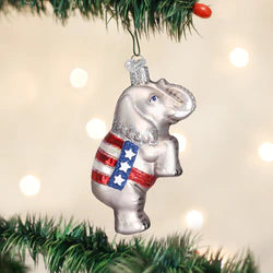 Republican Elephant Ornament